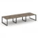 Рабочая станция двухсторонняя Стайл Проджект SN-59O.DRS-081 Вяз Благородный/Металл Черный/Черный Заг_3861526