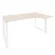 Стол эргономичный правый на О-образном м/к ONIX O.MO-SA-1R Денвер Светлый/Белый_242104