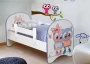 Кровать детская с фотопечатью без ящика 700*1400 Совята_201722