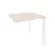 Стол-приставка на П-образном м/к к опорным элементам ONIX O.MP-SPR-0.7 Денвер Светлый/Белый_240875