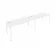 Рабочая станция на 2 раб.места Metal System Б.СМ-2.4 Белый_242585