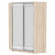 Шкаф-купе YA-230х1400-718-1(ДСС-Белый-D2D2)_345852