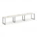 Стайл Проджект Рабочая станция односторонняя SN-59O.ORS-042 Дуб Наварра/Металл Серый/Серебро Заглушк _3812228