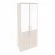Шкаф высокий широкий ONIX O.ST-1.2R white Денвер Светлый_242775