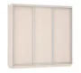 Шкаф-купе трехдверный Экспресс Трио Элемент 2400х2200h Дуб молочный_188803