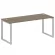 Стол письменный на О-образном м/к METAL SYSTEM БО.СП-5 Вяз/Серый_247028