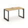 Стайл Проджект Стол письменный SN-59O.SP-014 Тиквуд Светлый/Металл Черный/Черный Заглушка 1580*700*7 _3813007