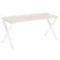 Стол рабочий LOFT VR.L-SRX-4.7 Металл белый Денвер светлый_226817