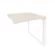 Стол-приставка на О-образном м/к к опорным элементам ONIX O.MO-SPR-0.8 Денвер Светлый/Белый_242236