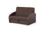 Диван-кровать Оливер 1 Стандарт Мистик куба коричневый Домус шоколад_234371