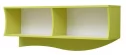 Полка навесная Юниор-11.1 Дуб молочный/Лайм_204500