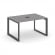 Стайл Проджект Стол переговорный SN-59O.SPRG-001 Серый Пепел/Металл Антрацит 980*980*750 _3878367