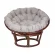 Кресло для отдыха Papasan CHAIR MI-003 с подушкой Коньяк_116873