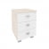 Оникс Директ Тумба мобильная O.TM-3 Денвер Светлый/Белый Бриллиант 432*460*611 _3903388