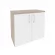Шкаф приставной / опорный ONIX O.SHPO-8 Дуб Аттик/Белый_241260