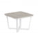 Стол журнальный Line СФ-571608.1 Дуб серый Белый_364632