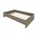 Кровать с ортопедическим основанием без изголовья LIGHT С-К-120 Вяз Благородный_226459