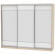 Шкаф-купе B-230х270х60-3(ДСС-Белый-D8D8D8)_356736