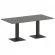 Стол прямоугольный HOME OFFICE VR.SP-5-180.2 Металлик/Антрацит металл_230332