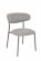 Стул обеденный Ayla серый серые ножки_3637351