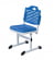 Ученический стул пластиковый (рост 5-7) Синий/Каркас серый_3687420