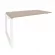 Наборный элемент рабочей станции на О-образном м/к ONIX O.MO-1.NRS-3.8 Дуб Аттик/Белый_241838