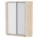 Шкаф-купе YA-198х1250-1(ДСС-Белый-D6D5)_357396