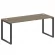 Стол письменный на О-образном м/к METAL SYSTEM БО.СП-5 Вяз/Антрацит_247026