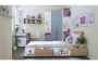 Модульная детская Урбан Урбан №1 Белый/Розовый_195208