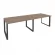 Стол переговорный (2 столешницы) ONIX O.MO-PRG-2.3 Дуб Аризона/Антрацит_242407