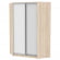 Шкаф-купе YA-230х1400-568-3(ДСС-Белый-D6D5)_345969