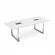 Стол переговорный GLOSS LINE НСП-О.939 Белый Премиум_218957