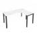 Стол письменный METAL SYSTEM Б.СА-4 Пр Белый/Антрацит_237490