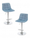 Стул барный DOBRIN TAILOR (пудрово-голубой велюр (MJ9-74)) 2 шт_3636567