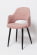 Стул К14 black Розовый (РС-12\ч)_290936