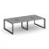 Стайл Проджект Рабочая станция двухсторонняя SN-59O.DRS-042 Серый Пепел/Металл Черный/Заглушка Пласт _3877744