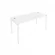 Стол письменный METAL SYSTEM Б.СП-4 Белый_237374