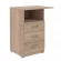Тумба приставная левая SC-3D.2 L (Дуб сонома светлый)_32267